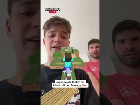 PROBANDO FILTRO DE MINECRAFT CON BENJA - #shorts
