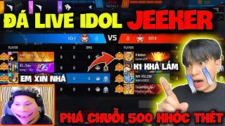 K1 Thử Thách 24H “Đá Live Phá Chuỗi Idol Jeeker” Và Cái Kết Bị Check ID Vì Bắn TLHS 98% Quá Ảo ???