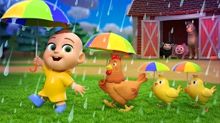 Rainy Day on the Farm - Where is the Sun? | Funny Baby Songs & Nursery Rhymes