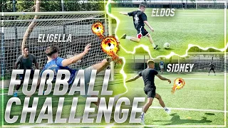 FUSSBALL CHALLENGE mit SID und ELDOS ❤️🔥