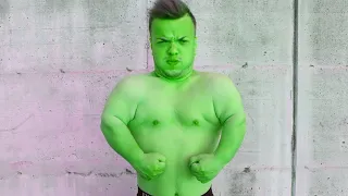 Mini Hulk Transformation