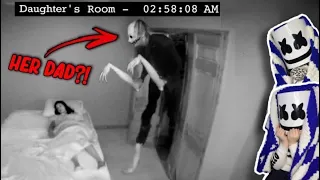 HE LOVES TO WATCH HER SLEEP.. **SCARY**