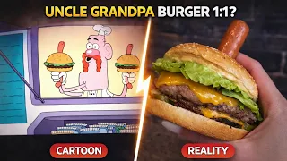 I Made Uncle Grandpa’s Burger in Real Life (1:1?)