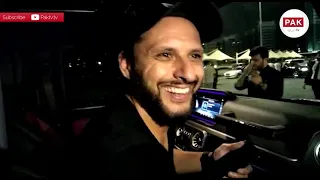 Shahid Afridi talk on Asif Ali four sixes
