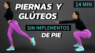 10 Super Ejercicios para Glúteos Firmes y Piernas Definidas | Rutina Completa 14 Min. | Sin Equipo