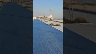 Walkway rubber surface work #landscape #construction #contractor #design #alshaheentech