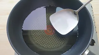뒤집개를 기름에 담그면 결과에 충격 받을 것 입니다 / 모두가 감격합니다