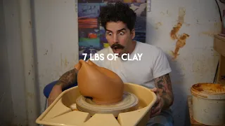 Throwing a 7 lb Vase