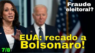 E agora? Bolsonaro: o recado de Biden! Prisão à vista! Cão banguelo usará armas? Isaquias somos nós!
