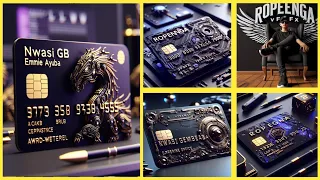 Smart way to make 3D credit card using bing ai