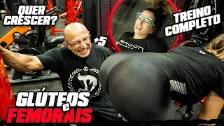 JOHANN DESTRUIU MARCELLI NO TREINO DE GLÚTEOS E FEMORAIS | TREINO COMPLETO & DICAS VALIOSAS