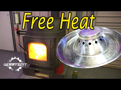 FANTASTIC Waste oil Burner from a Puppy Feeder