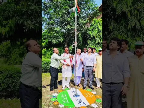 Maharishi Aazaad | प्रतीक के प्रबंधक काल के पहले स्वतंत्रता दिवस के अवसर पर झंडा वंदन की शुभकामना🚩