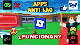 Probé APLICACIONES para QUITAR el LAG en ROBLOX ¿Cuales Funcionan? 🤔