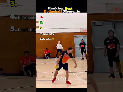 Ranking Best Dodgeball Moments 💀🔥