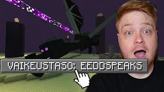 Mulle tehtiin OMA vaikeustaso Minecraftiin...