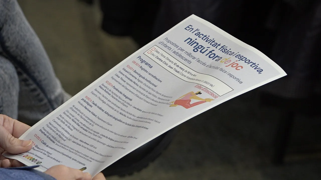 “En l’activitat física i esportiva, ningú fora de joc”, una activitat de la festa de l’esport de Vic