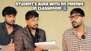 STUDENT'S AURA WITH NO FRIENDS IN CLASSROOM 🥶| VR VINES