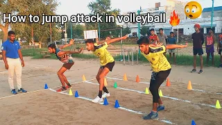 how to jump attack in volleyball | special training for attackers | volleyball attack training 2025