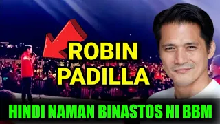 BBM Binastos nga ba si Robin Padilla?
