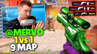 MERVO Z REVOLVEREM na TURNIEJU 1VS1 na 9MAPACH!