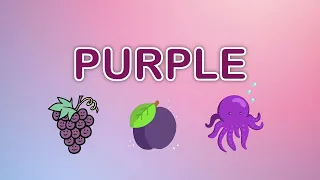 Learn colours in fun and easy way! Simple learning for toddlers. Learn colours