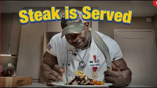White House CHEF RUSH, Coffee Crusted Steak DAMMIT! 🤯