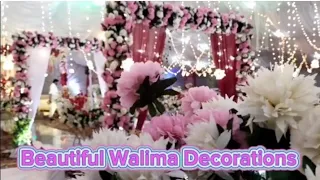 Beautiful Walima Decorations |Walima Highlights |Al-Hafiz Events Liaquatpur