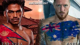 Rabindra Dhant vs Korey |round 1#nwc |Nepal warrior championship 3 #mma #ufc