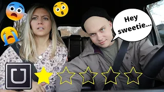Picked My Sister Up In An UBER UNDER DISGUISE *she panicked*😱😰