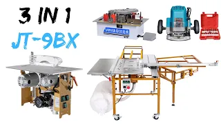 Multi-Functional Sliding Table Saw || Brushless Silent & Dust Free Mother Saw || JT-9BX Model