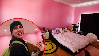 SURPRISING BEST FRIEND WITH DREAM ROOM MAKEOVER!