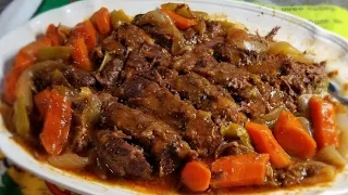 5 STAR POT ROAST RECIPE / How to make an easy pot roast /  Step by Step ❤