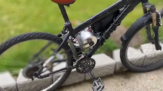 Wow !!! Homemade 48v 1800W 80km/h E-Bicycle at Home