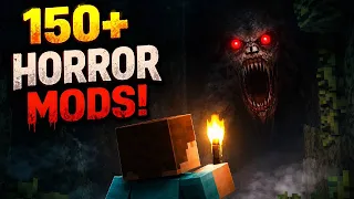 I Installed 150+ HORROR Mods in Minecraft… (I Regret Everything)