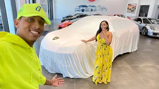 GIFTING MY FIANCE WITH A BRAND NEW 2021 LAMBORGHINI URUS! *TAKING DELIVERY AFTER ONE YEAR WAIT*