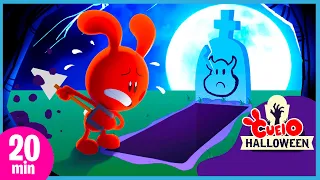🎃 HALLOWEEN! CORRA PARA SE SALVAR CUEIO! + 20 minutos de desenho animado para crianças