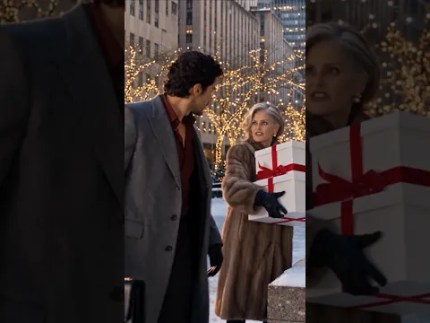She Hit Him With a Snowball Then He Turned Around ❄️ | Love, Lies & Christmas Part11#lovestory #90s