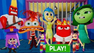 All Morphs Unlocked Police Family Escape ( OBBY) Dragon, Prisoner, Police Girl, Big Biggy, Dog