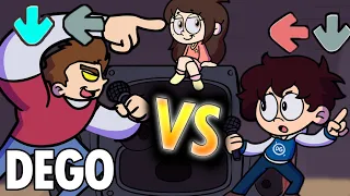 "NO CAIGO EN TU JUEGO" BATALLA DE RAP FNF - CANCIÓN DEGOBOOM (OFICIAL)