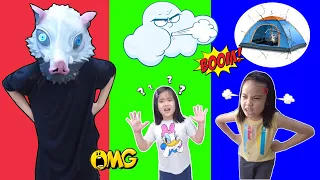 ละครเด็ก หน้ากากหมูป่า เป่าบ้านพังเลย พี่เหนือ น้องนาราต้อง รัก และ สามัคคีกัน ช่วยกันสร้างบ้านใหม่