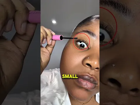 Mascara Got in Her Eye… Then THIS Happened!👀 #Unexpected #MakeupFail #ViralShorts