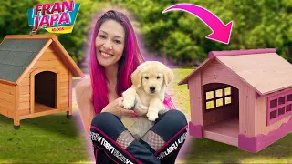 A PRIMEIRA CASA DA MINHA CACHORRINHA ! - Fran Japa