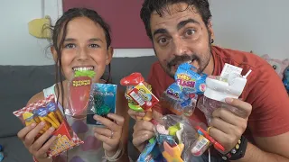 PROBAMOS LAS COSAS MAS RARAS QUE ENCONTRAMOS!! EN LAS TIENDAS