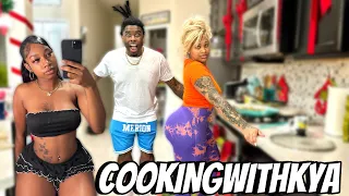 COOKING WITH KYA PRANK ON GIRLFRIEND!!! (GONE EXTREMELY WRONG)