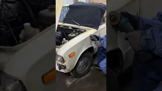 Купили очередной ВАЗ. меняем крыло. #автодокшатура #ваз #2106