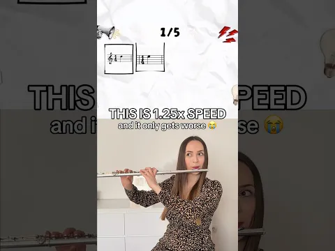 Pro flutist tries the One Beat Challenge FASTER