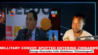 Millitary Convoy Spotted Entering Zimbabwe. HICHILEMA PUSHES SADC, AU TO REMOVE MNANGAGWA