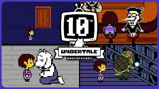 All NEW SCENES - Undertale 10th Anniversary
