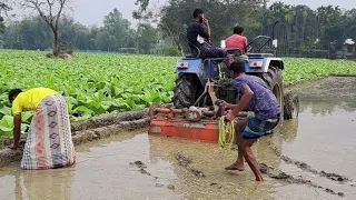 Attaches The Rope To The Back Of The Truck | Funny funny video in village place | village fun10